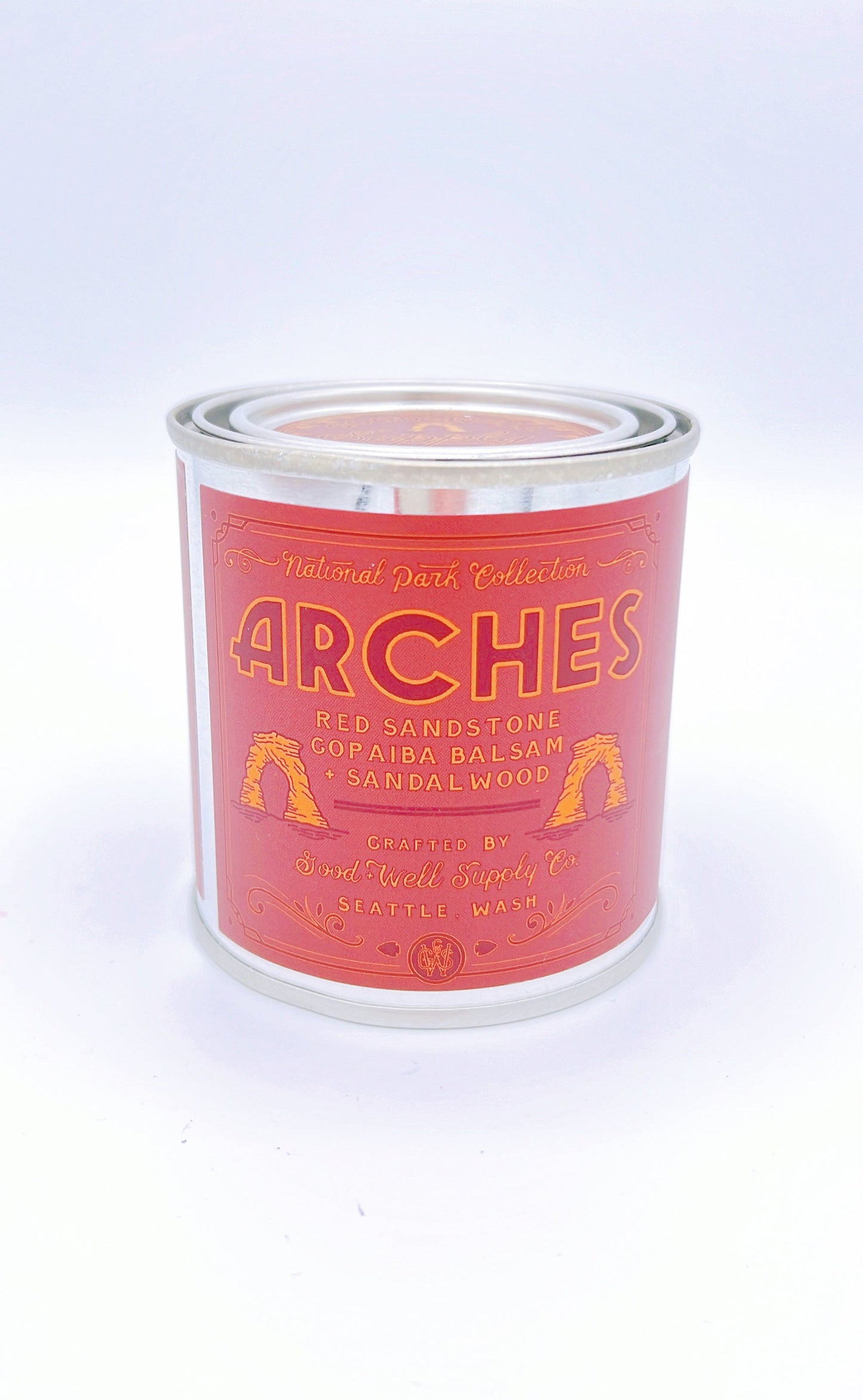Eco-friendly, clean-burning, lead-free wick candle. Scent inspired by national parks, long-lasting aroma.