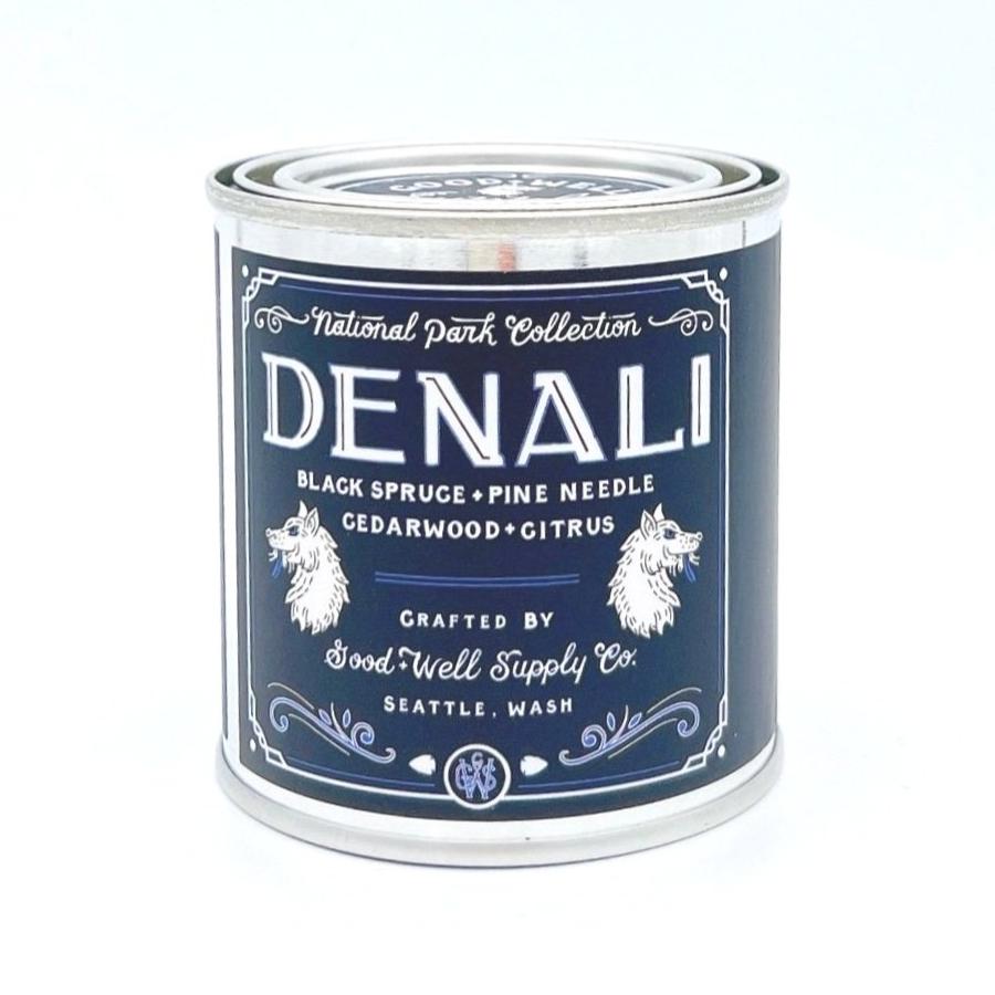 Eco-friendly, clean-burning, lead-free wick candle. Scent inspired by national parks, long-lasting aroma.