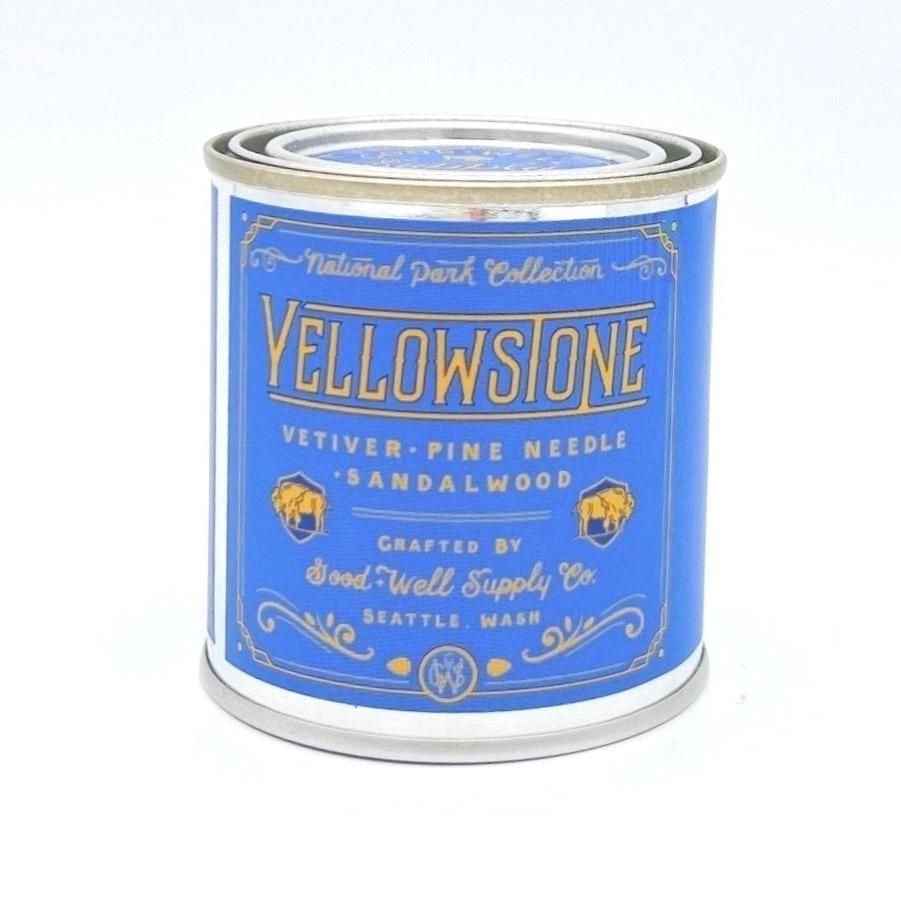 Eco-friendly, clean-burning, lead-free wick candle. Scent inspired by national parks, long-lasting aroma.