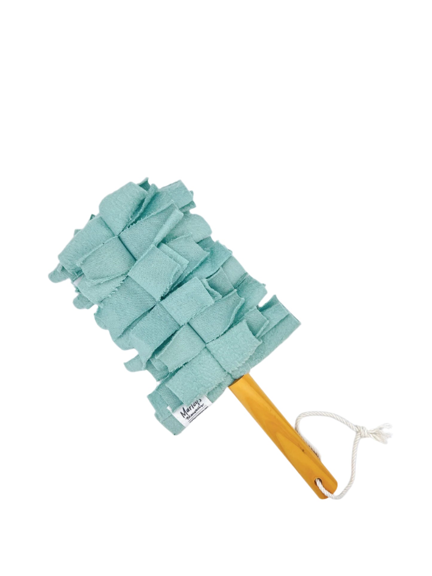 Marley's Monsters Reusable Duster is a washable, eco-friendly alternative to disposable dusters. Made from soft cotton, it traps dust effectively for a zero-waste clean.