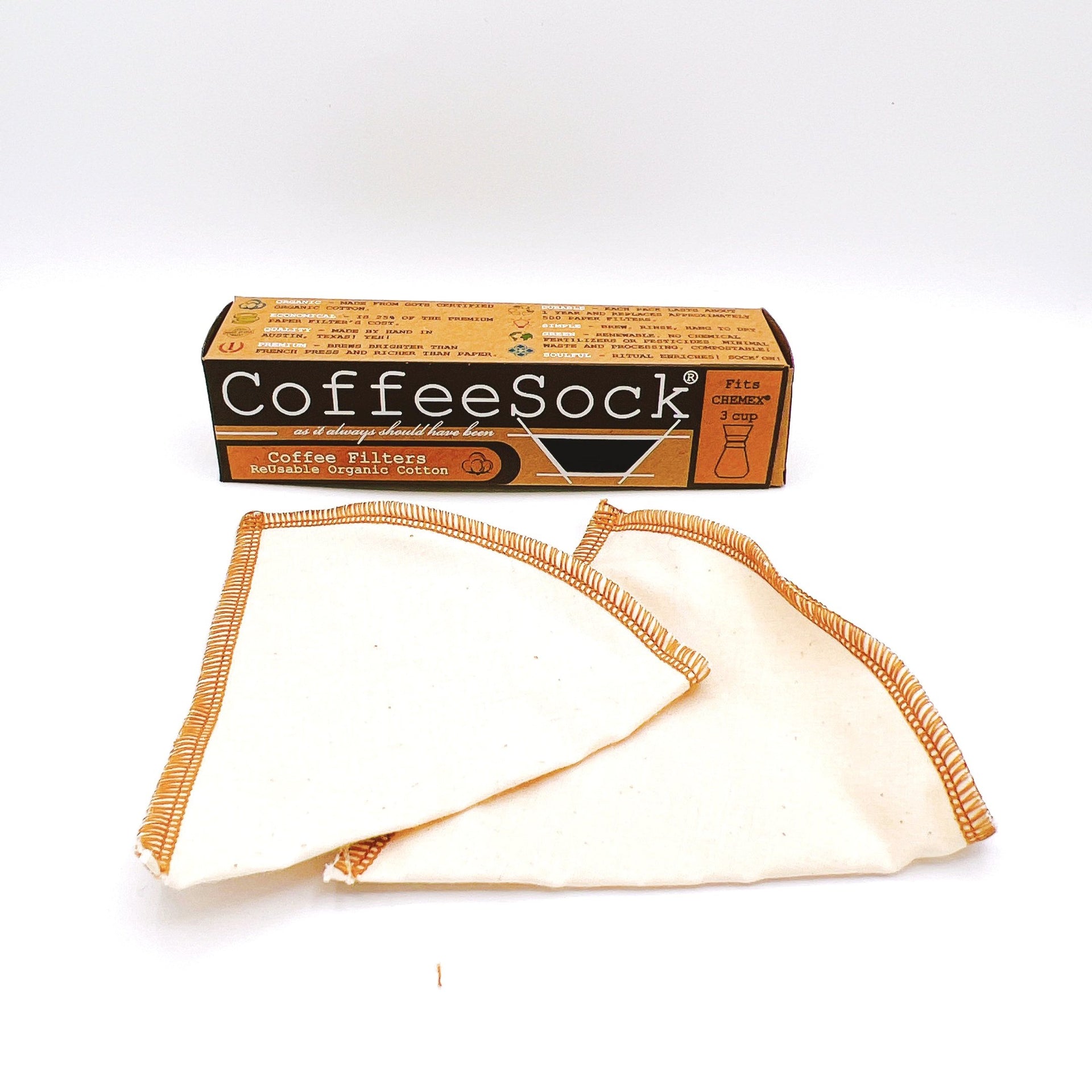 CoffeeSock Reusable Chemex Filter – Mudd House Mercantile