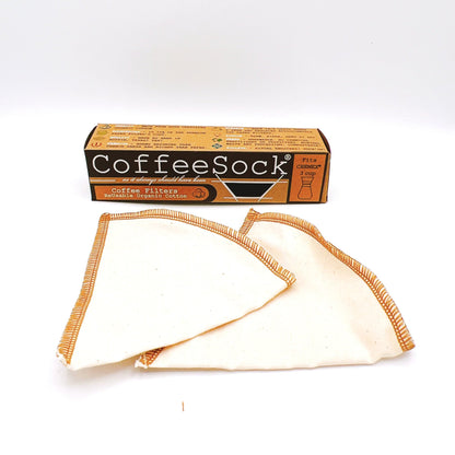 Reusable, eco-friendly cotton filters for Chemex coffee makers, reducing waste and enhancing flavor.