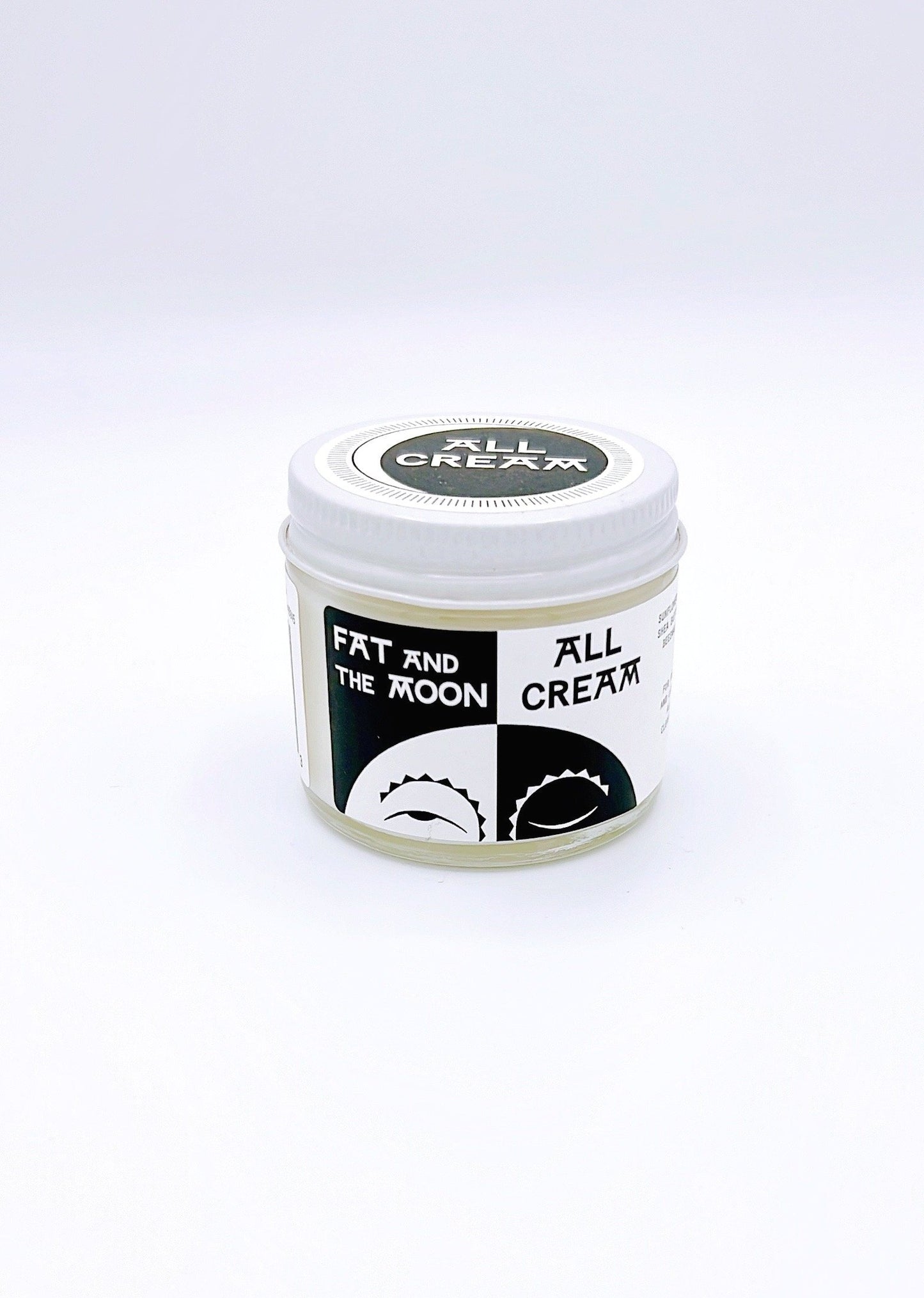 Fat and the Moon All Cream is a versatile, natural moisturizer for face and body, crafted with nourishing ingredients for all-over hydration.