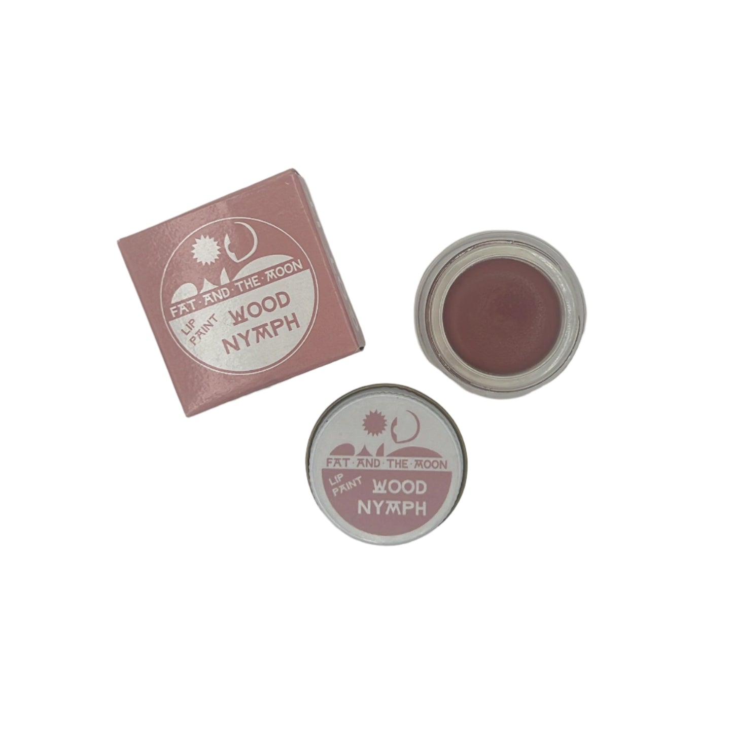 Fat and the Moon Lip Paint in recyclable, low-waste packaging with organic, plant-based ingredients for bold, natural color. Cruelty-free and eco-friendly lip stain.