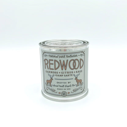 Eco-friendly, clean-burning, lead-free wick candle. Scent inspired by national parks, long-lasting aroma.