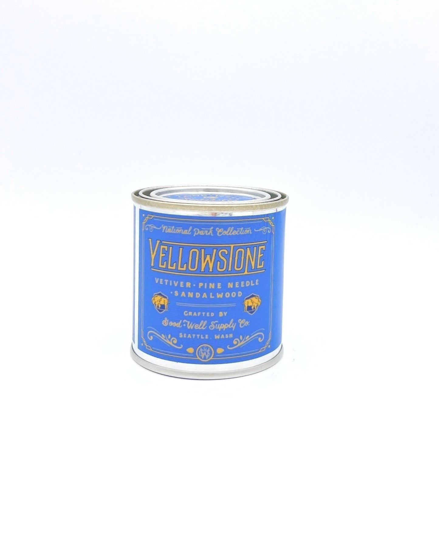 Eco-friendly, clean-burning, lead-free wick candle. Scent inspired by national parks, long-lasting aroma.