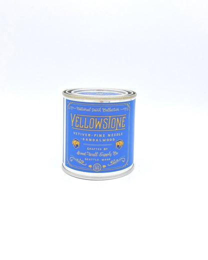 Eco-friendly, clean-burning, lead-free wick candle. Scent inspired by national parks, long-lasting aroma.