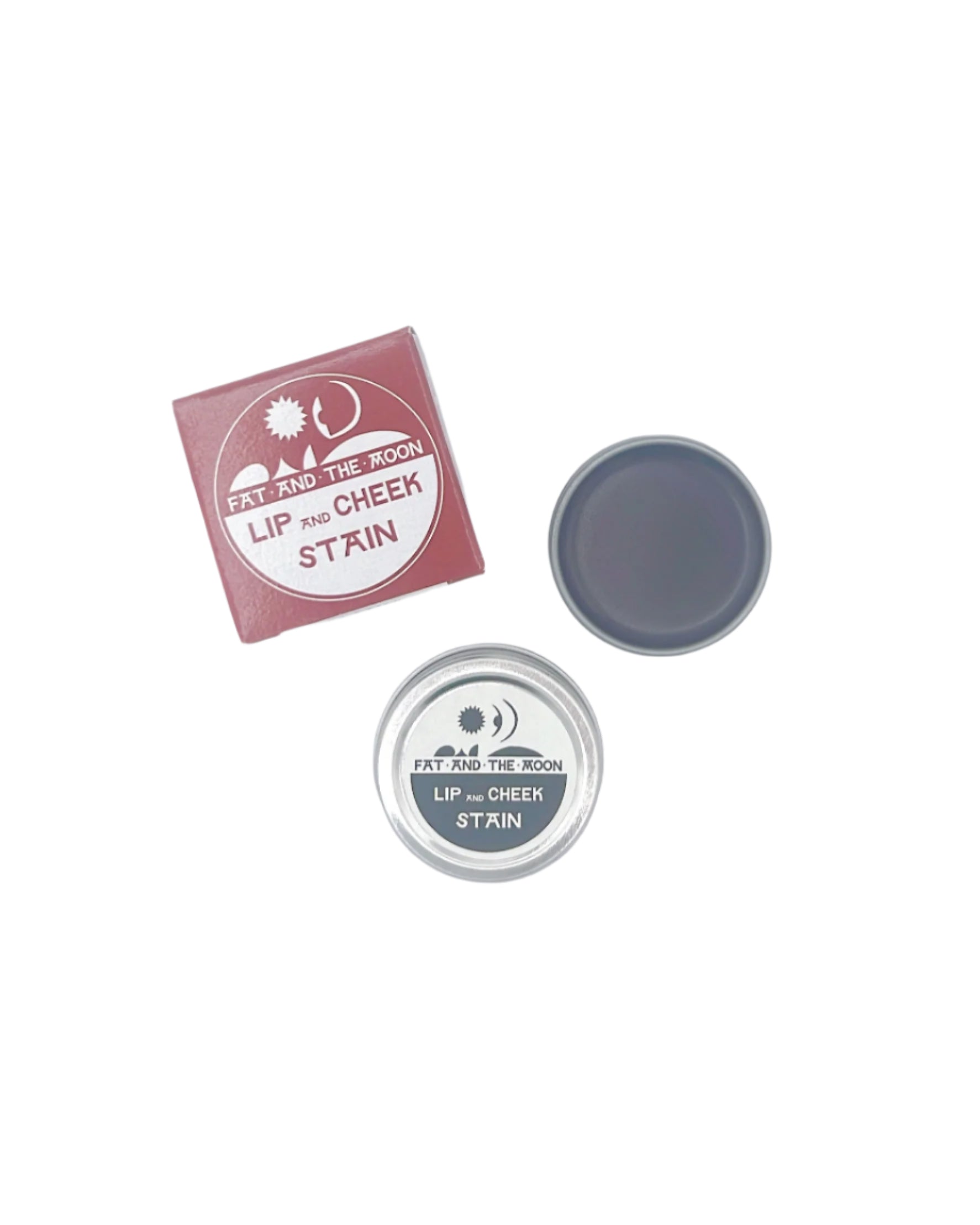 Fat and the Moon Lip and Cheek Stain – a natural, multi-use tint for lips and cheeks, providing a soft, natural glow. Available at Mudd House Mercantile.