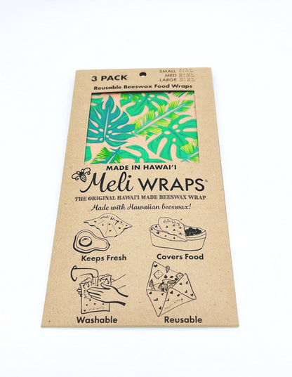 Reusable, eco-friendly beeswax wraps perfect for covering food and keeping it fresh, reducing the need for single-use plastic.