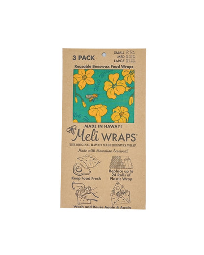 Reusable, eco-friendly beeswax wraps perfect for covering food and keeping it fresh, reducing the need for single-use plastic.